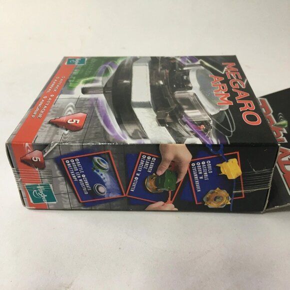 Megaro Arm USA Hasbro Beyblade 2001 5 Attack 82505 New Sealed TAKARA - Picture 6 of 9